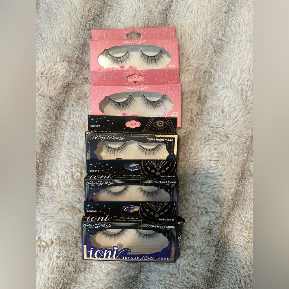 Ioni faux mink lashes 5 pairs